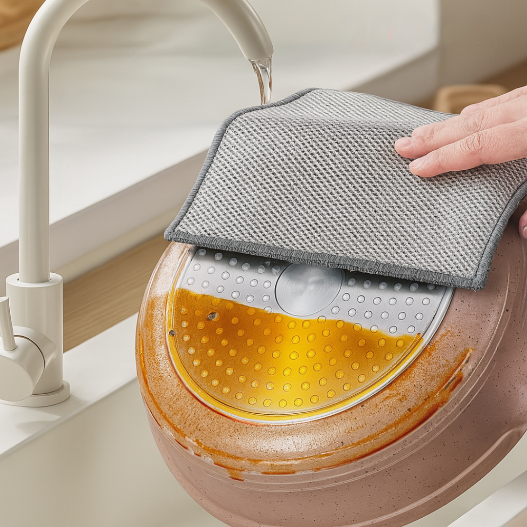 מטליות הפלא לניקוי יסודי של כתמים ושומנים ללא שריטות (9 יחידות)