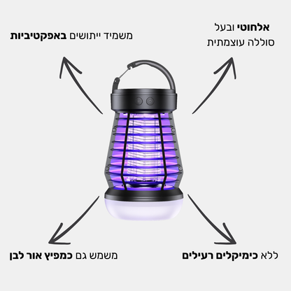 משמיד ייתושים בטכנולוגיה מתקדמת - Zappit
