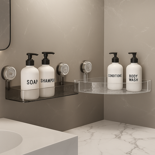 Shelfy - מדף אמבטיה בהתקנה פשוטה ללא חורים בקיר